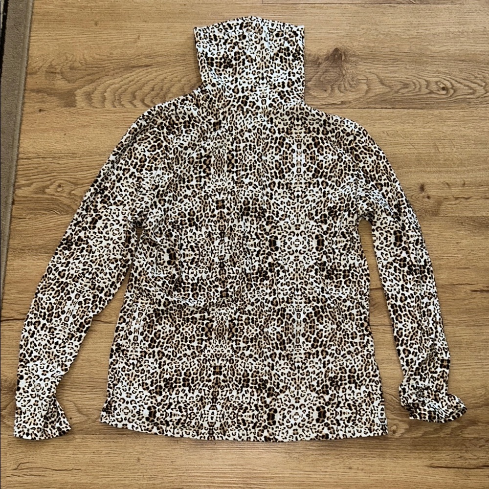 Rafaella Animal Print Blouse